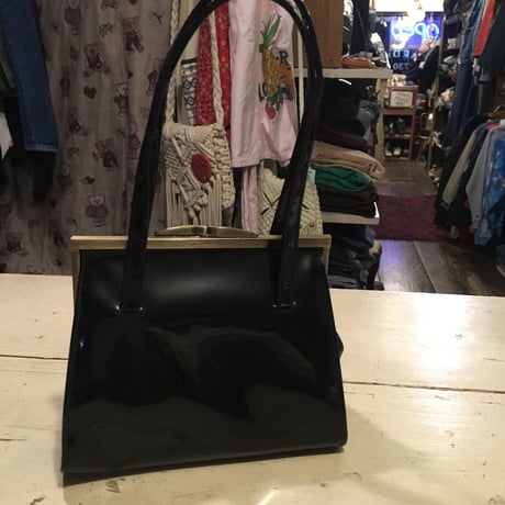 [USED]  エナメル HAND BAG