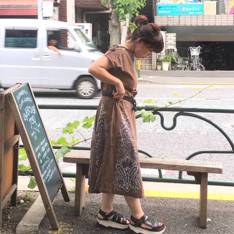 [USED]ペイズリー柄ワンピース