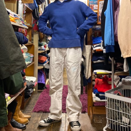 [USED] Dickies WHITE PAINTER PANTS！