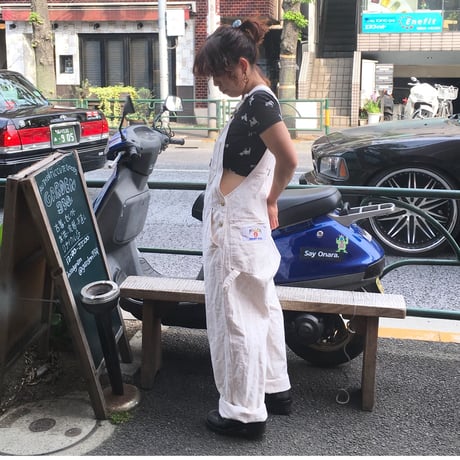 [USED]ネコ柄ショートトップス