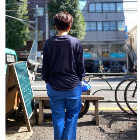 [USED] 80’s Virgnia 袖プリ ロンtee