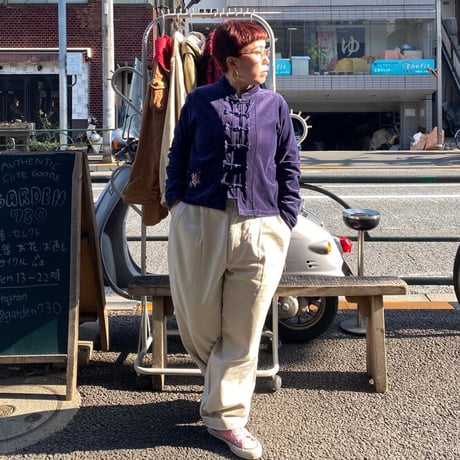 [USED]   ベロアチャイナ JKT