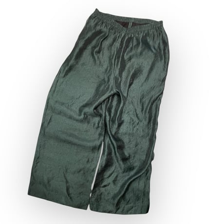 [USED] Green 光沢 イージー pants