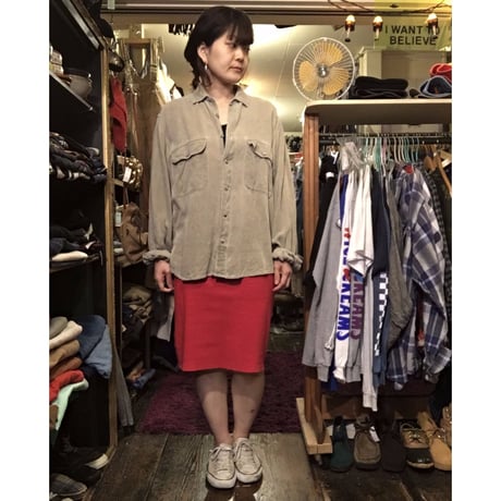 [USED]  SILK WORKシャツ