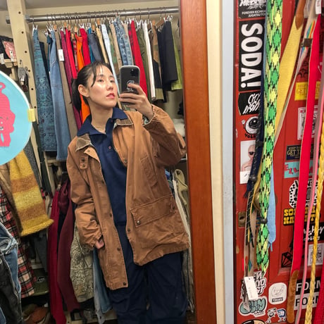 [USED] NAVY カラー の ニットポロ