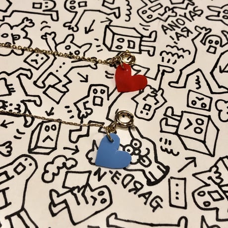 [BENICOTOY] ハートモチーフブレスレット  ❤️💙