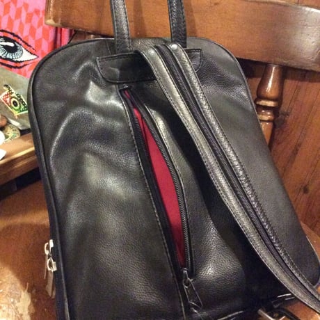 [USED] BLACK レザーリュック