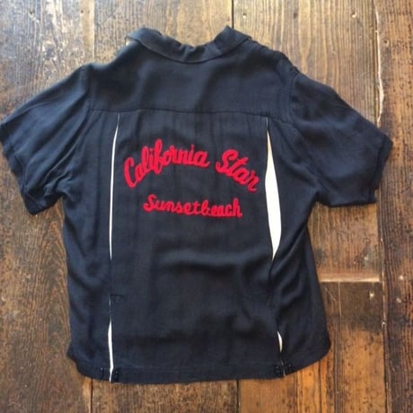 [USED] OLD レーヨンボウリングシャツ