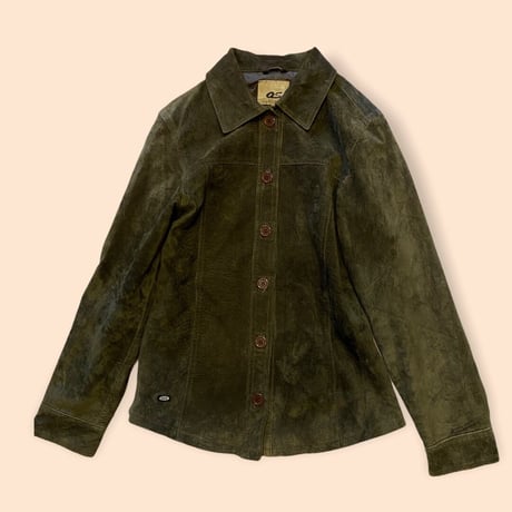 [USED] vintage スエード シャツ