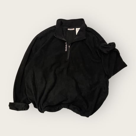 [USED] "Reebok" フリース HALF ZIP TOPS