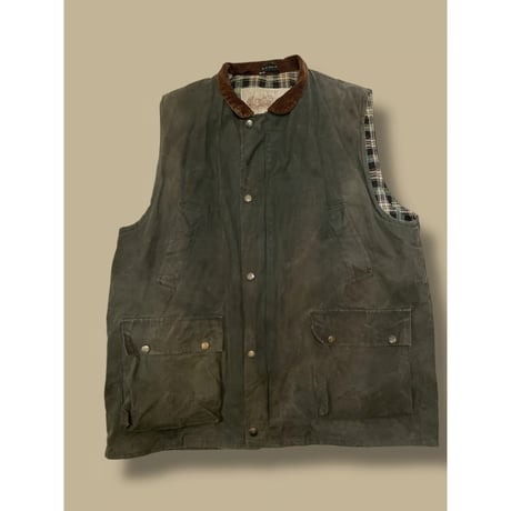 [USED] オイルド ベスト made in ENGLAND.