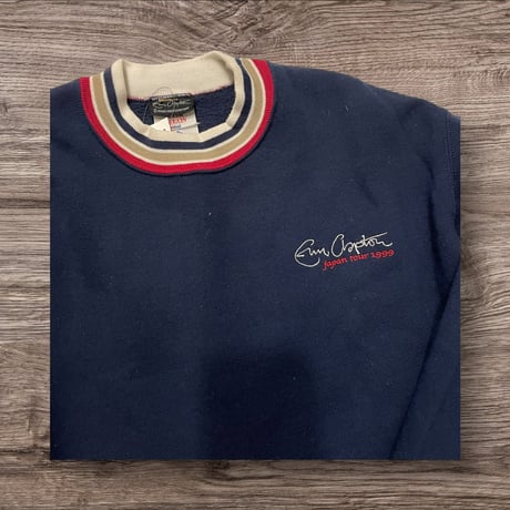 [USED] Eric Clapton 1999 japan tour 襟付きsweat