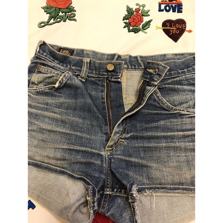 [USED] 60-70's Lee 101Z サイド黒タグ CUTOFF DENIM / W30