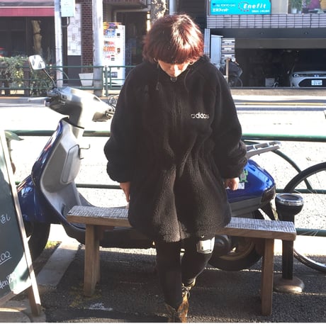 [USED] adidas ボアジップコート