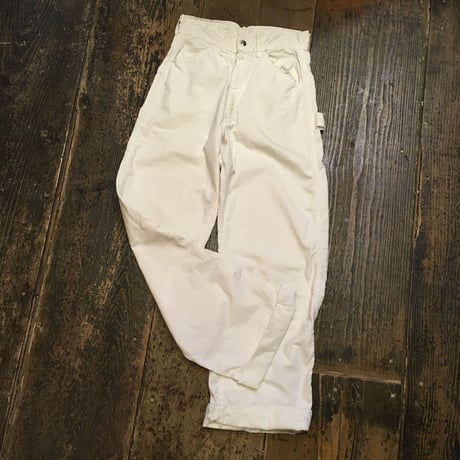 [USED] Vintage WHITE Painter pants