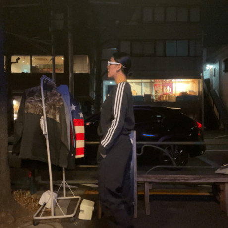 [USED] adidas 3line SWEAT L/S Tee