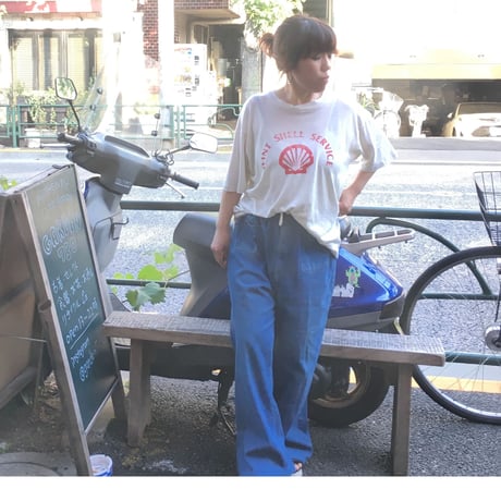 [USED]  vintage  SHELL プリントTee