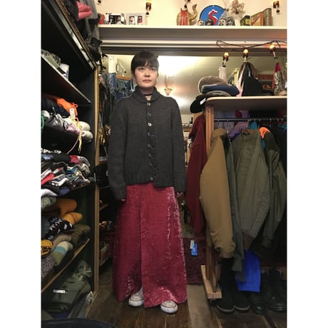 [USED] vintage ボーリング柄🎳⚡️カウチンニット