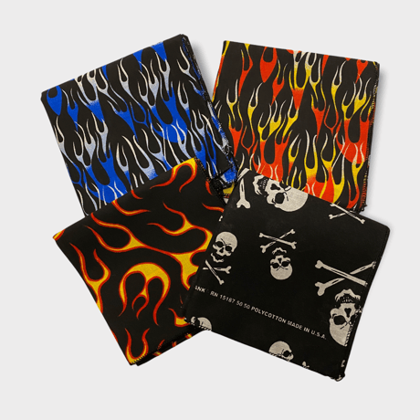 [SELECT] 柄物  BANDANA made in USA