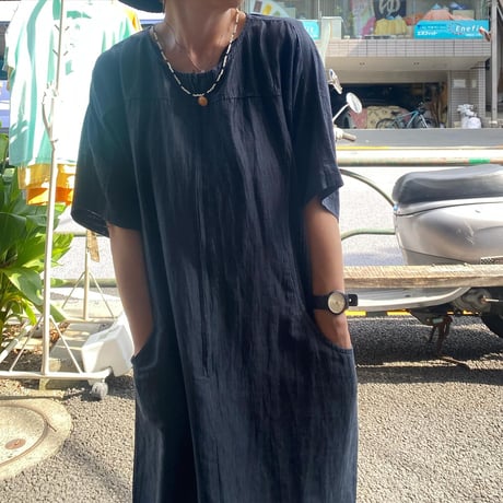 [USED] シンプルBLACK ワンピース🖤