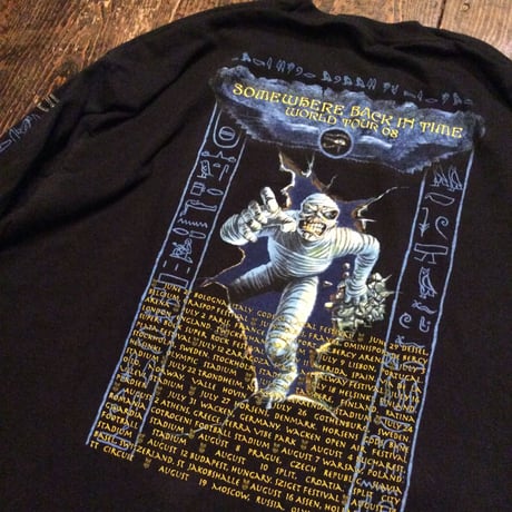 [USED] IRON MAIDEN ロンtee