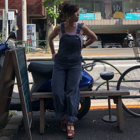 [USED] VINTAGE Leeコーデュロイオーバーオール