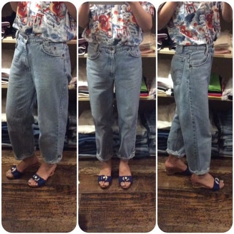 [USED] Levis 550 STUDENT カットオフ