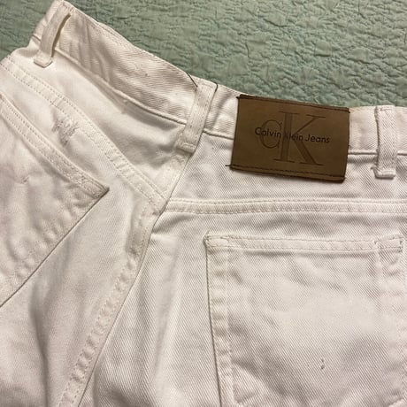 ［USED］CK WHITE PANTS!!