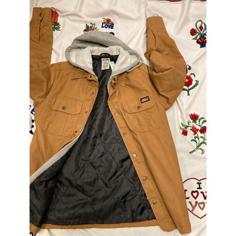 [USED] Dickies 重ね着風ダックJACKET