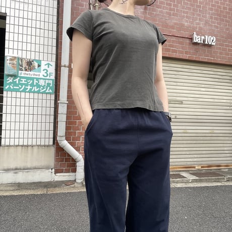 [USED]  agnes b. 無地tee