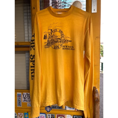 [USED] 80's LOGOロンtee