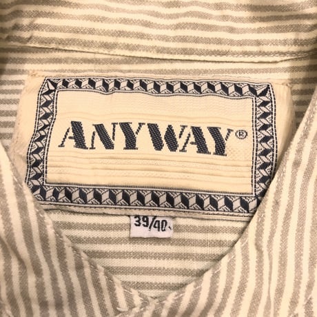 [USED] EURO ロングクレリックシャツ ♡