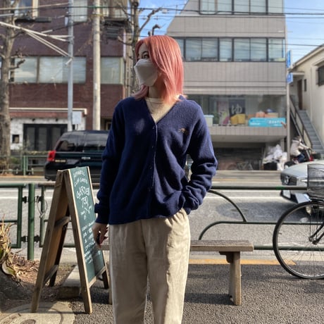 [USED] made in U.S.A. アクリルニットカーディガン♡