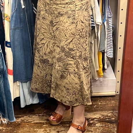 [USED] made in italy  ウッドソール サンダル
