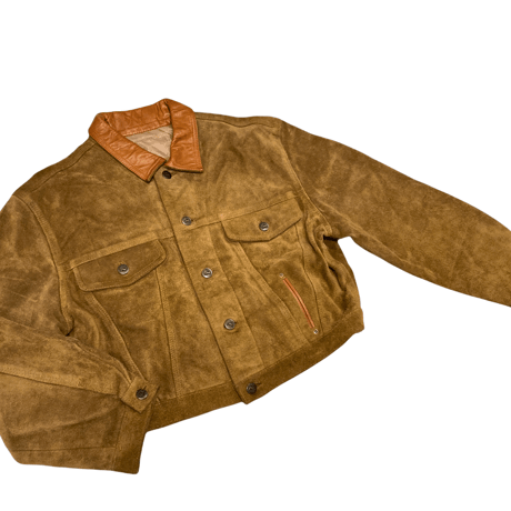 [USED] VINTAGE  SUEDE Gジャン
