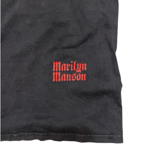 [USED] "Marilyn Manson" Tee youth L