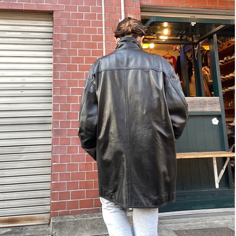 [USED] リアルレザーCAR COAT
