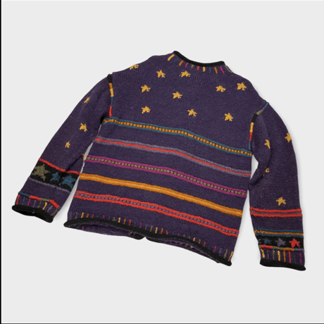 [USED] レインボー🌟WOOL KNIT カーディガン
