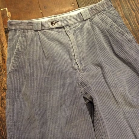 [USED] 太ウネ コーデュロイパンツ 2タック