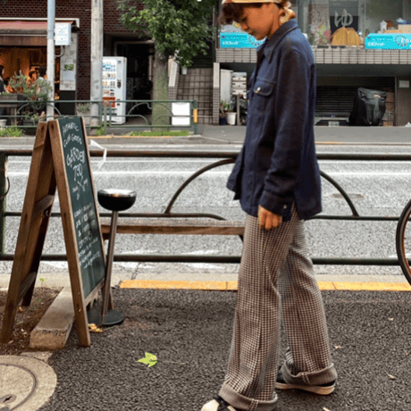 [USED] Lee DENIM風 POLYシャツ