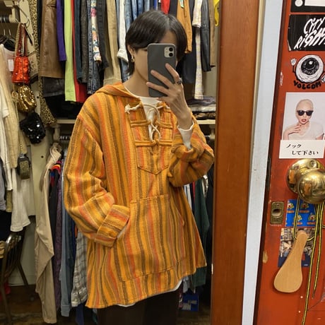[USED] レースアップ MEXICAN PARKA🧡