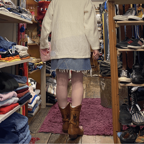 [USED] vintage♡ウエスタンブーツ