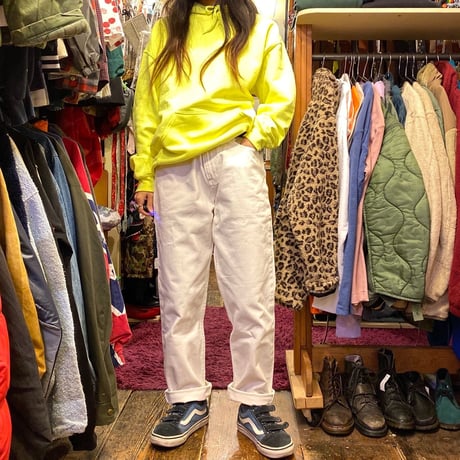 [USED] "POLO JEANS" WHITE DENIM！