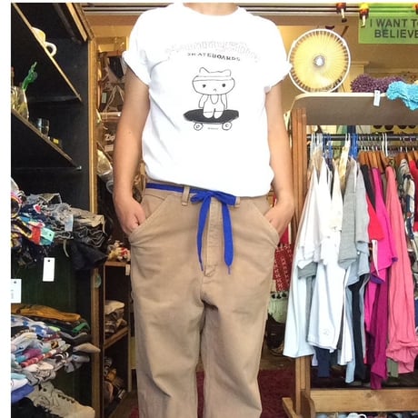 [Naughty] Naughty＋DOODS  Tee  [WHITE]