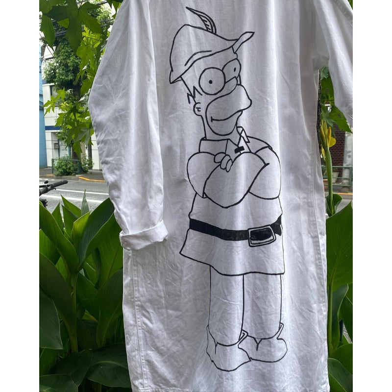 USED] 手書き シンプソンズ cotton SHOPコート | garden730