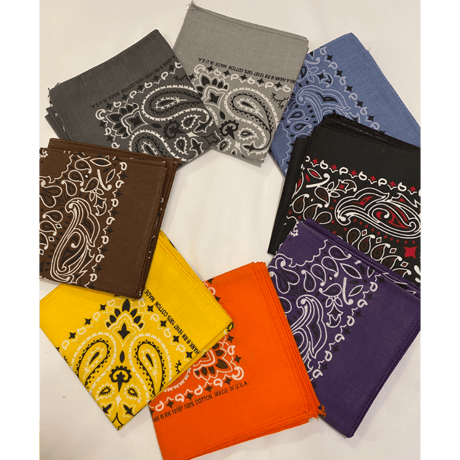 [SELECT] ペイズリーBANDANA  made in USA.