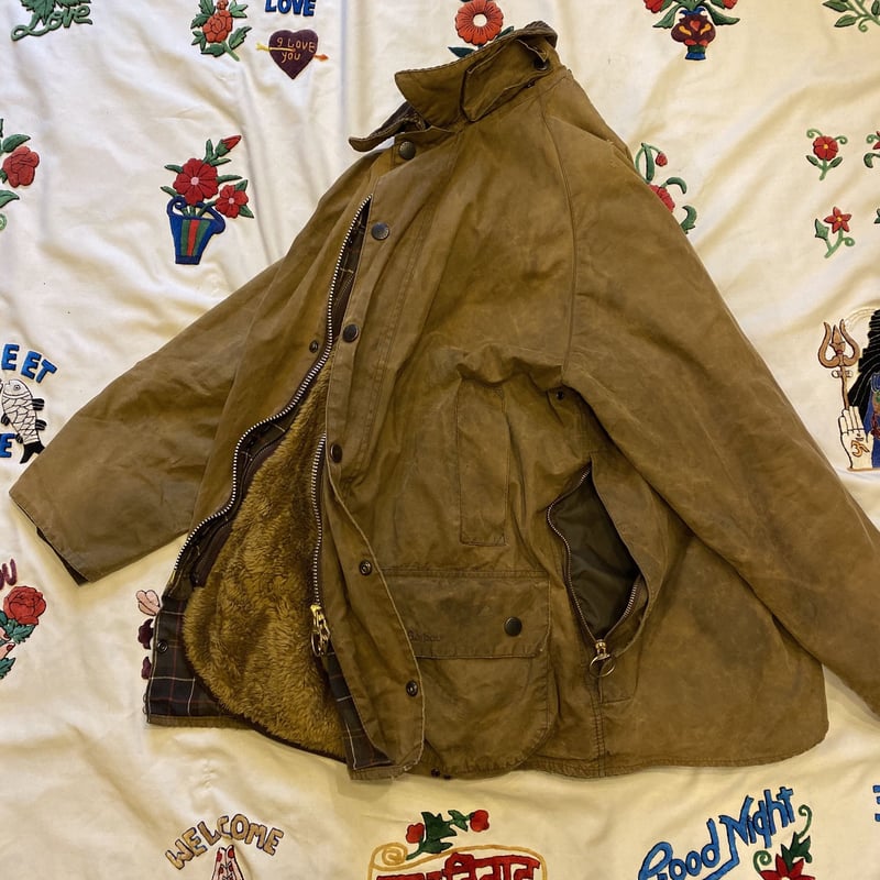 小*ン様 【英国製　ボア、フード付き】バブアー　Barbour Beaufort USED] Barbour バブアー 