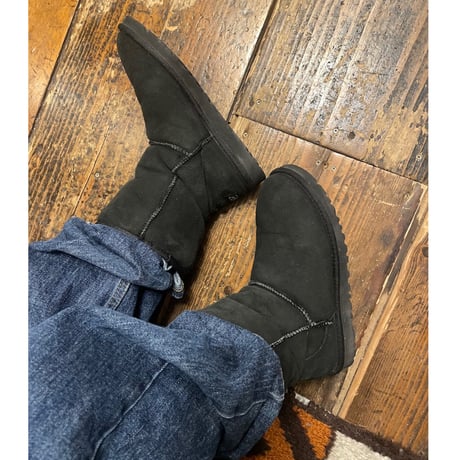 [USED]  UGG🐑シープスキンブーツ BLACK