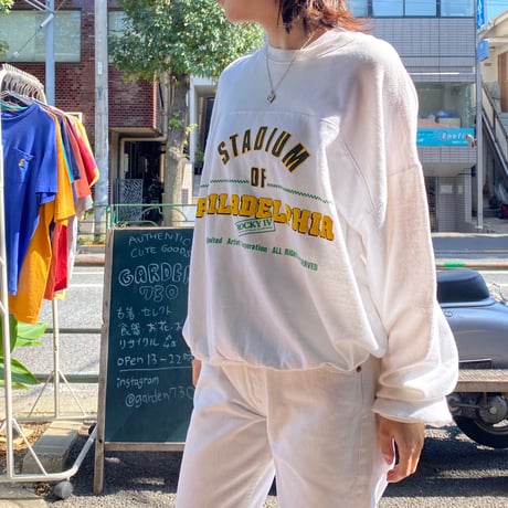 [USED] made in FRANCE♡WHITE Sweat