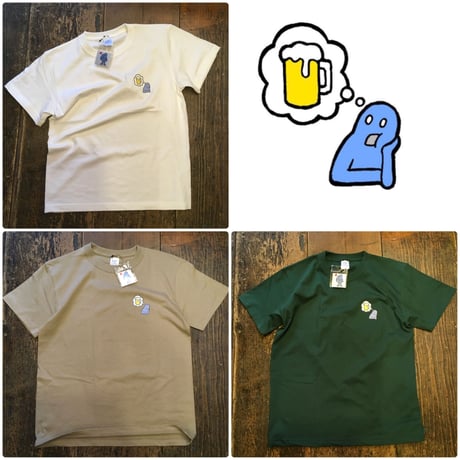 [BENICOTOY] ONE POINT "BEER"  Tee